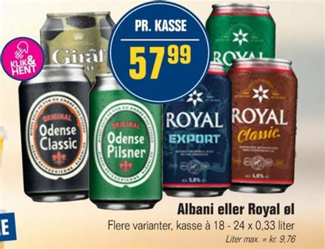 royal export tilbud.